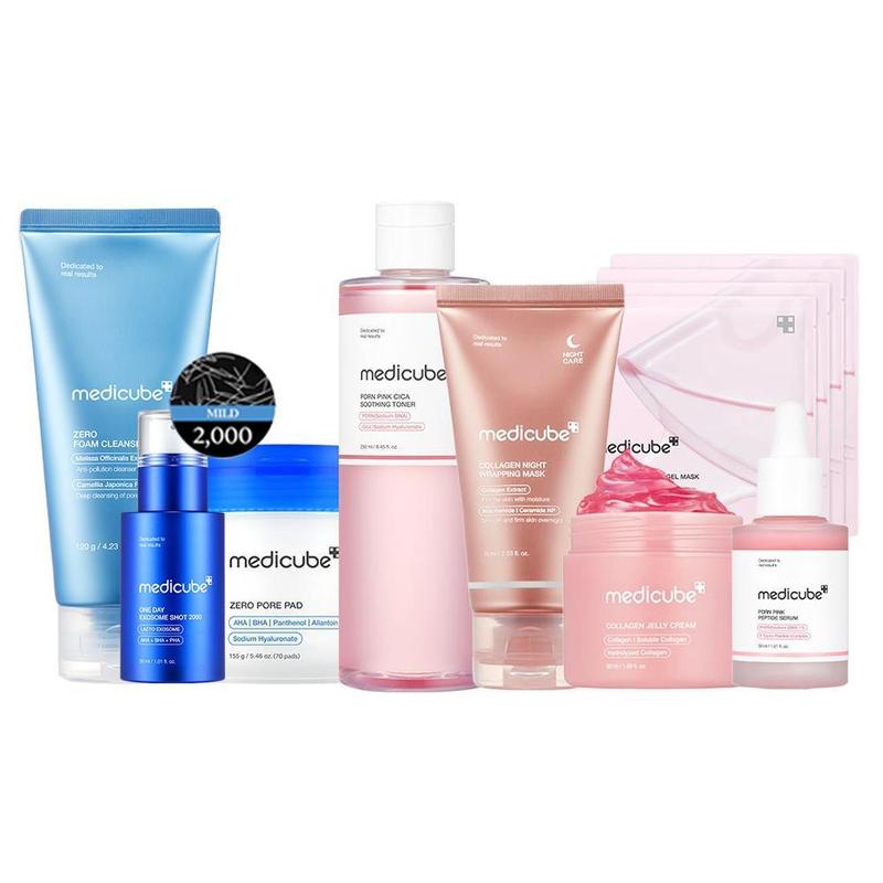Set routine completa K-Beauty Glass Glow [set da 8 pezzi]