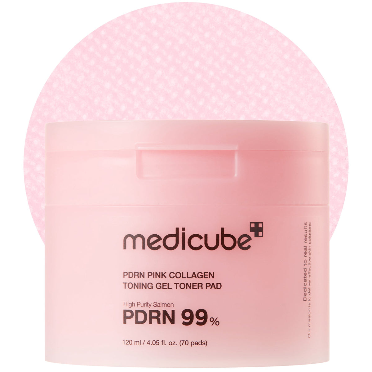 Dischetto tonico in gel PDRN Pink Collagen