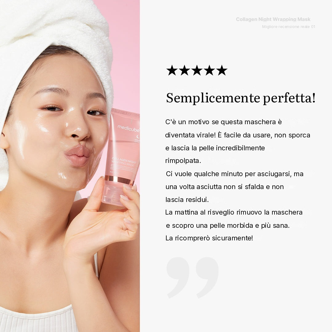 Maschera notte Collagen Wrapping
