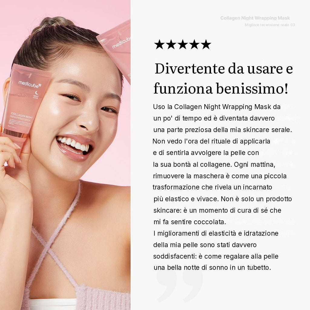 Maschera notte Collagen Wrapping