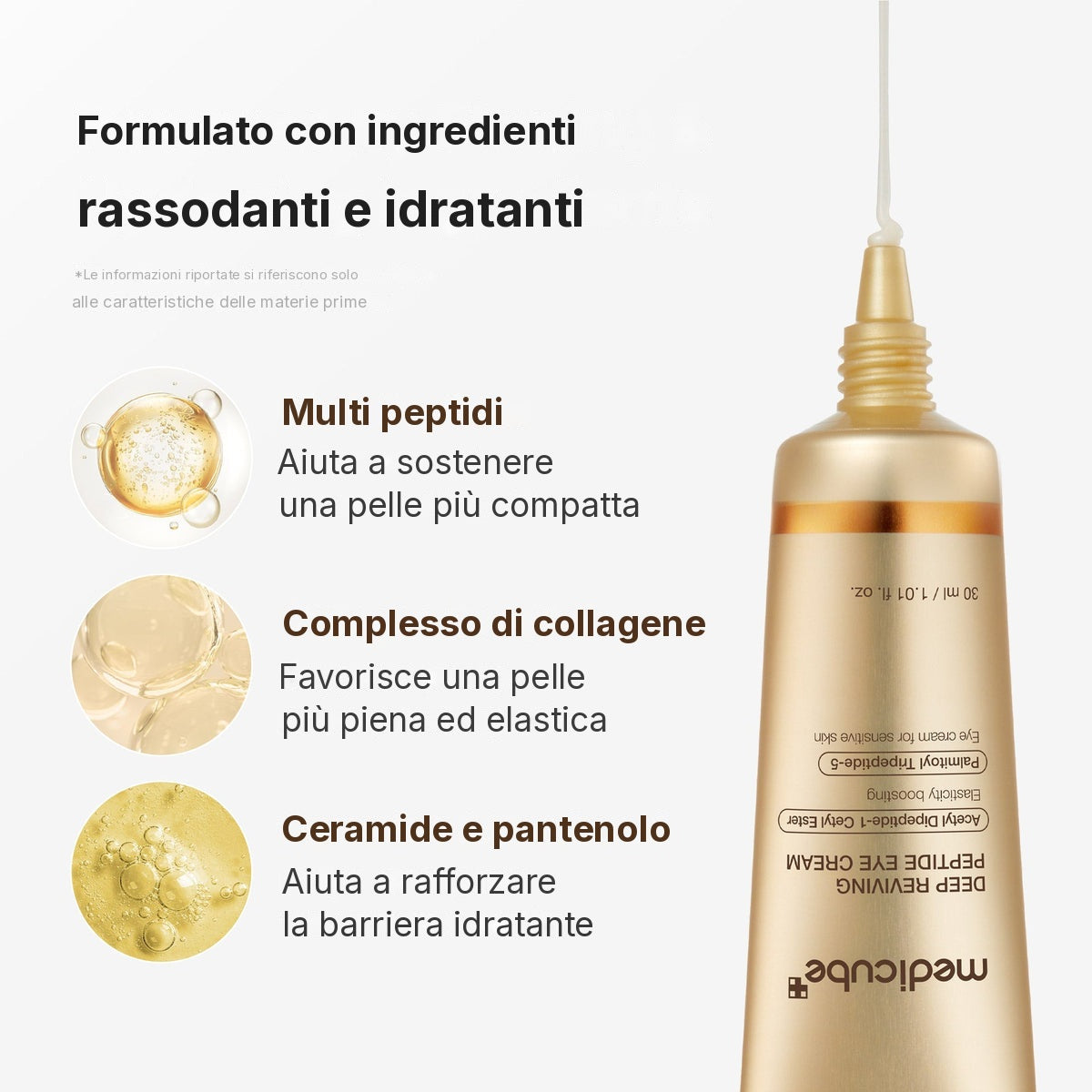 Crema contorno occhi Deep Reviving ai Peptidi