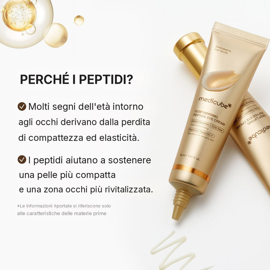 Crema contorno occhi Deep Reviving ai Peptidi