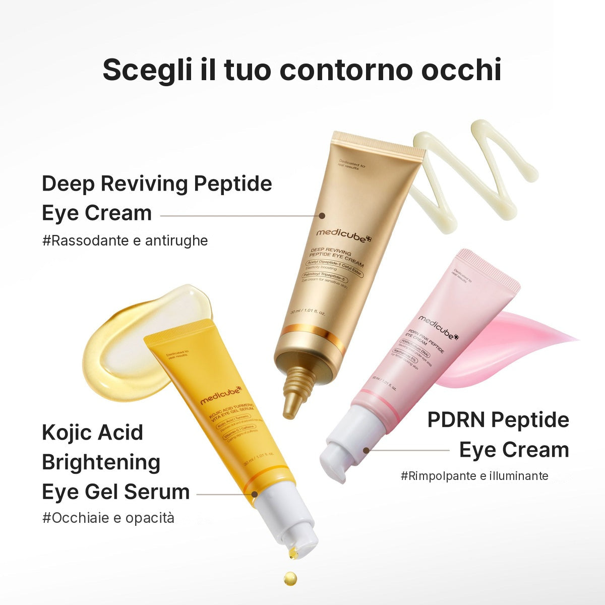 Crema contorno occhi Deep Reviving ai Peptidi