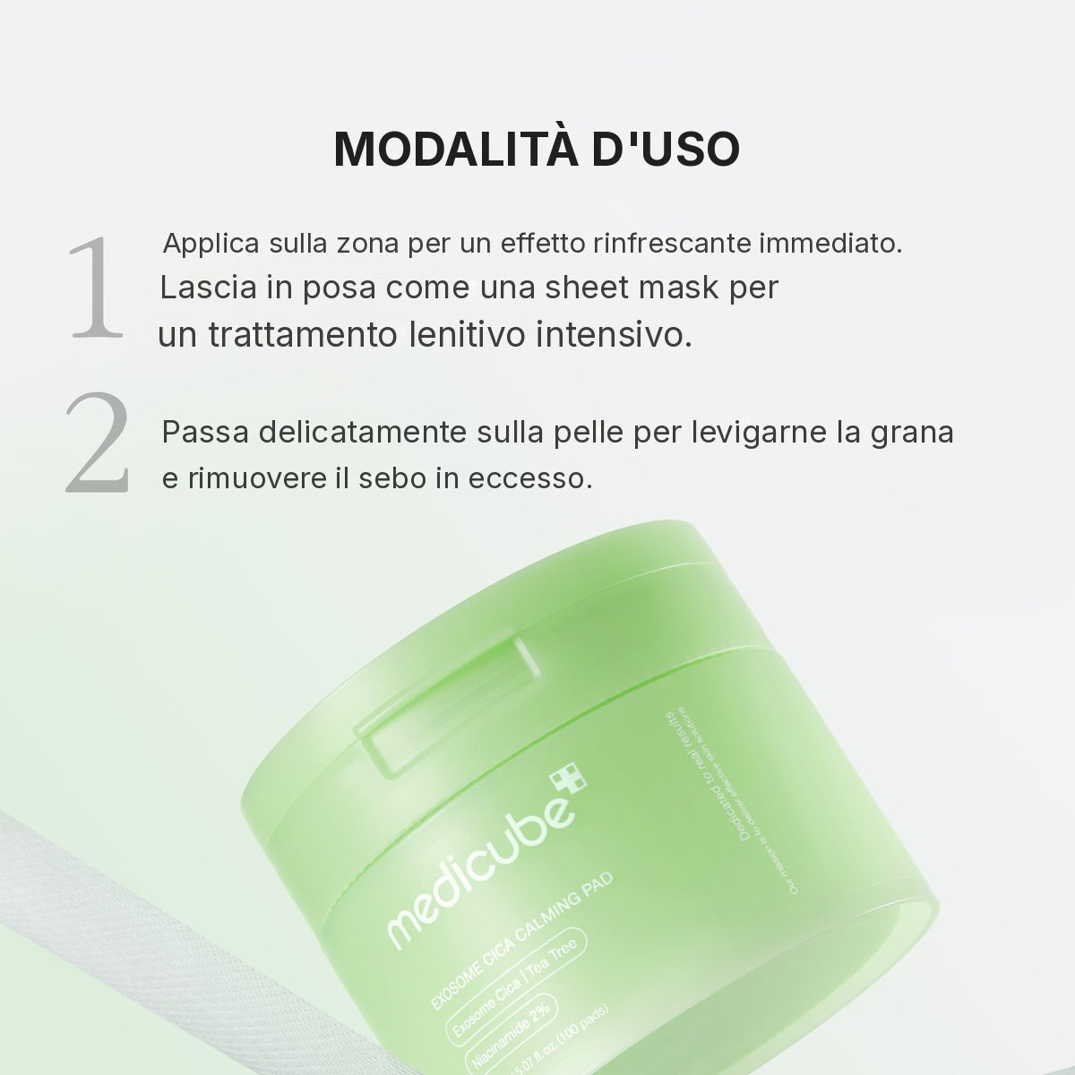 Dischetti tonici lenitivi Exosome Cica