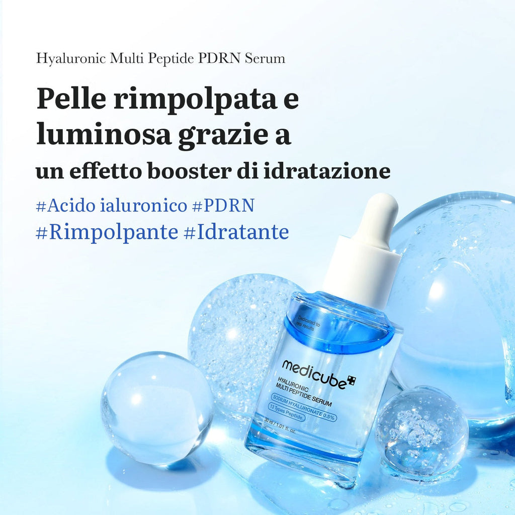 Siero PDRN Multi Peptidi all'Acido Ialuronico