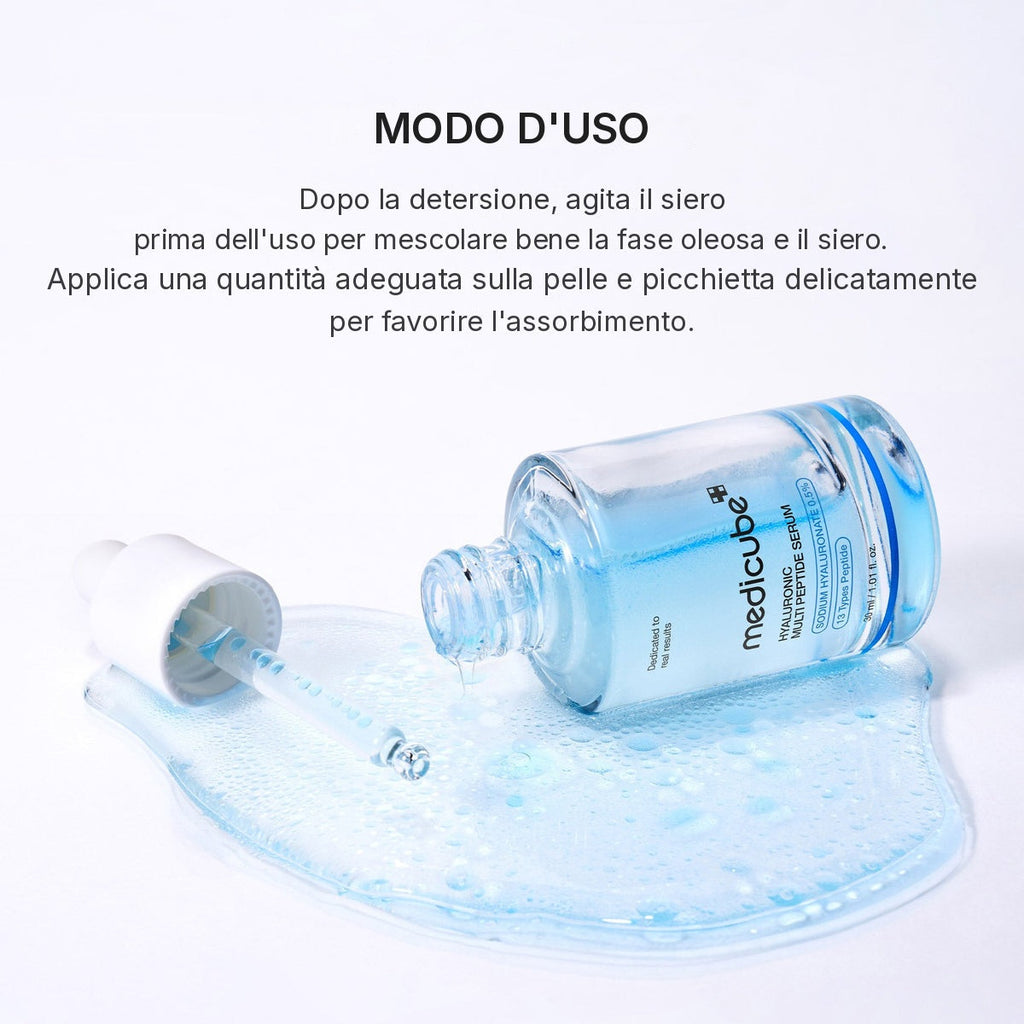 Siero PDRN Multi Peptidi all'Acido Ialuronico