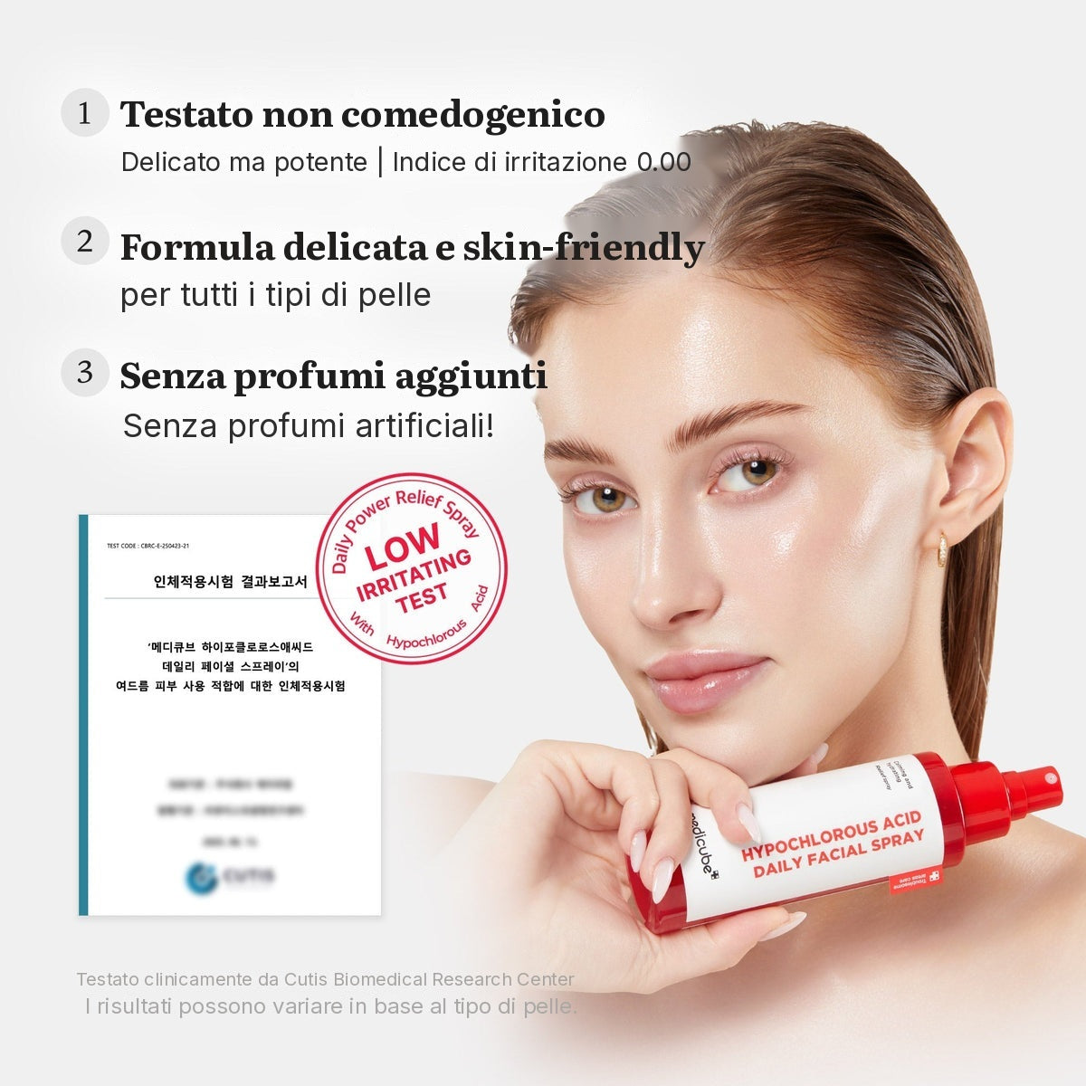Spray lenitivo Power all'Acido Ipocloroso