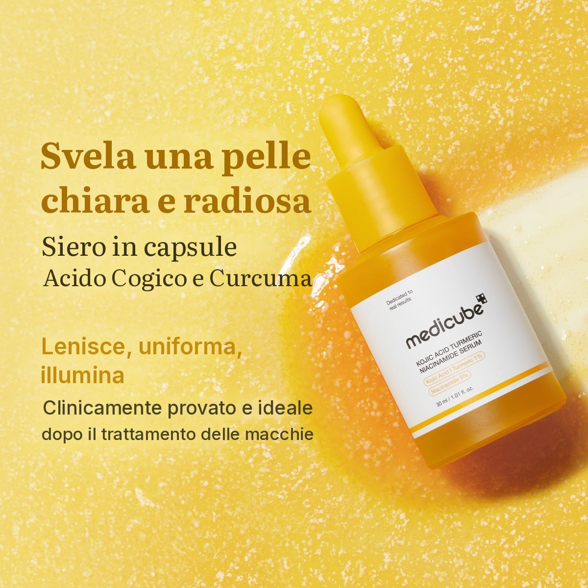 Siero in capsule Acido Cogico e Curcuma