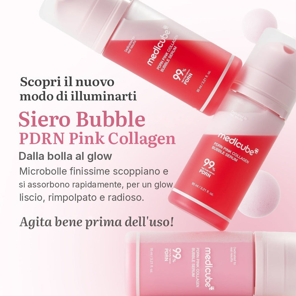 Siero PDRN Pink Collagen Bubble