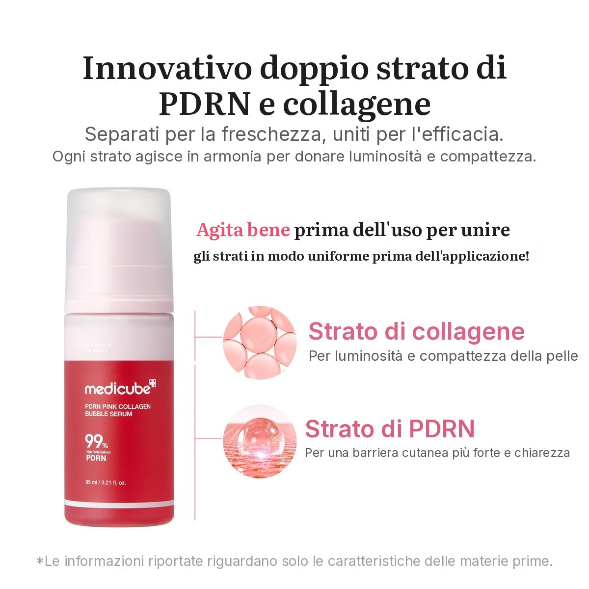 Siero PDRN Pink Collagen Bubble