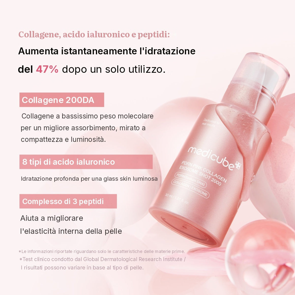 PDRN Pink Collagen Exosome Shot