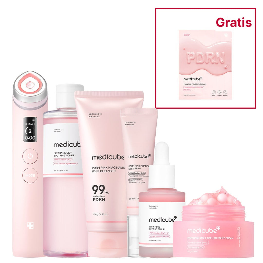 Set completo PDRN Pink Glow Home Aesthetic