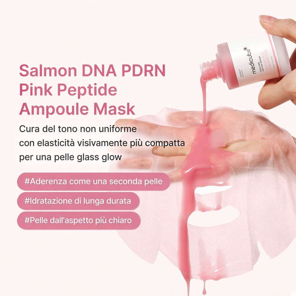 Maschera in fiala PDRN Pink ai Peptidi