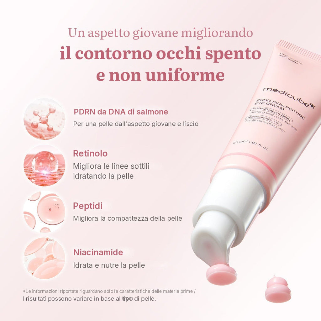Crema contorno occhi PDRN Pink ai Peptidi