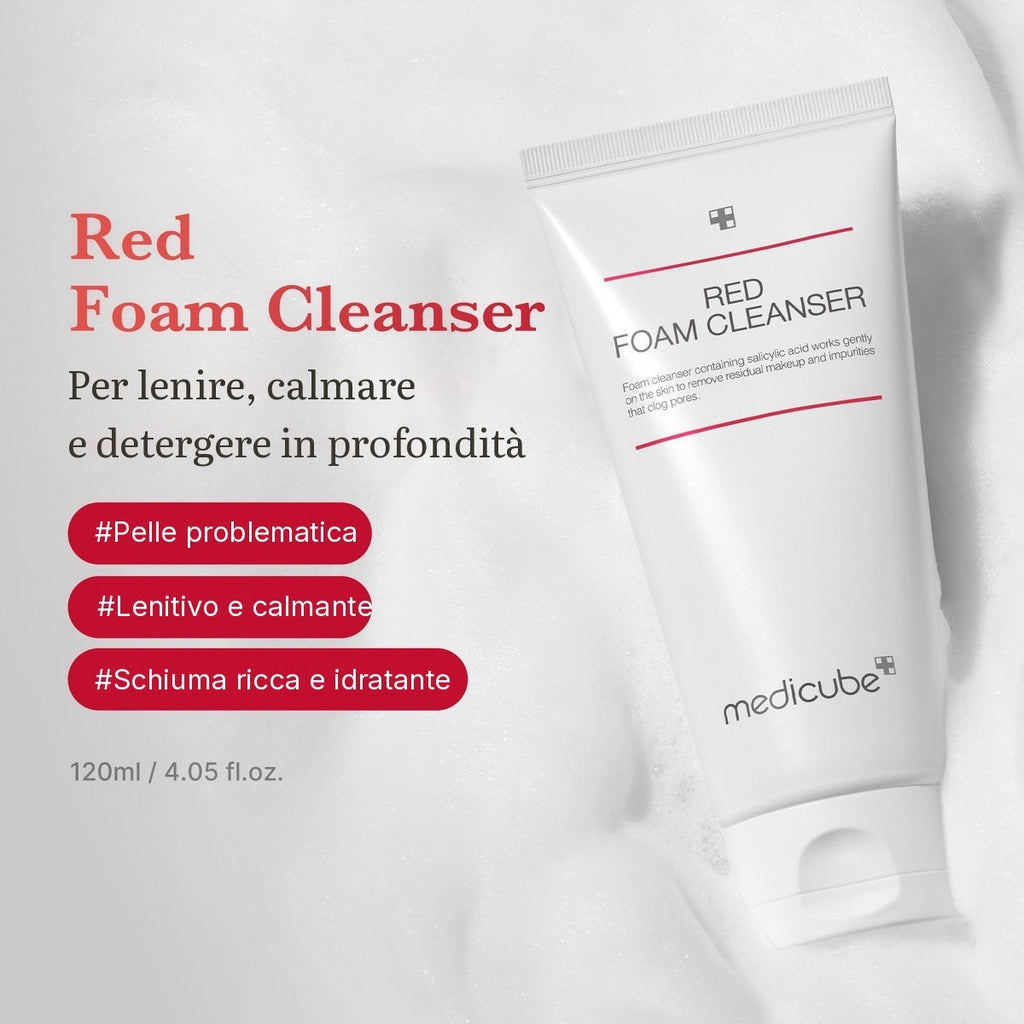 Schiuma detergente Red