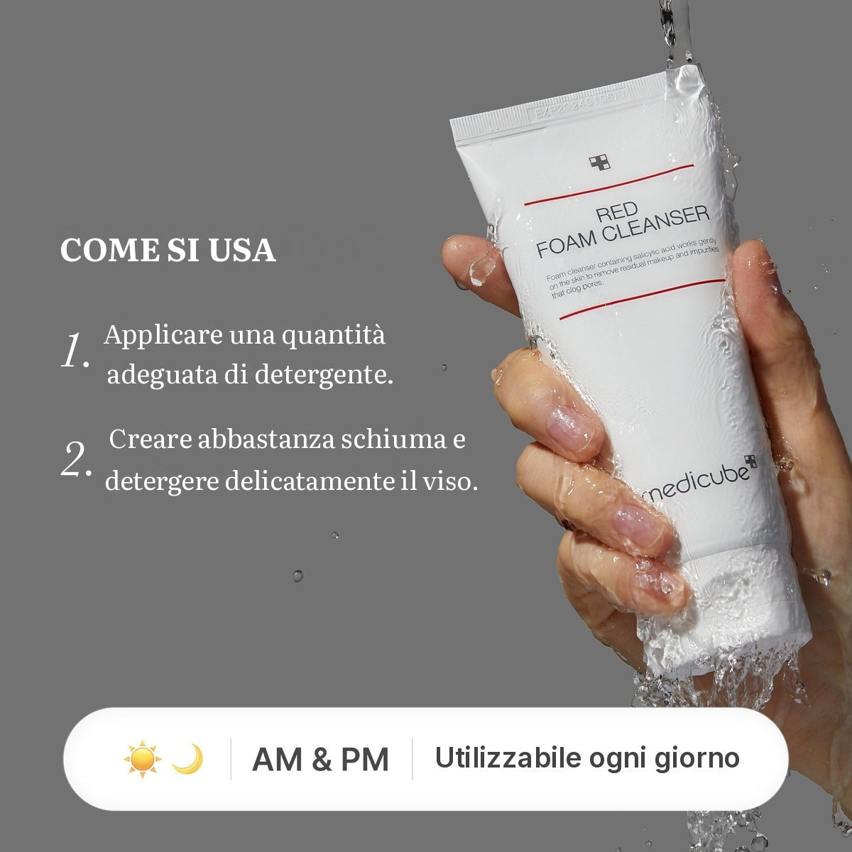 Schiuma detergente Red