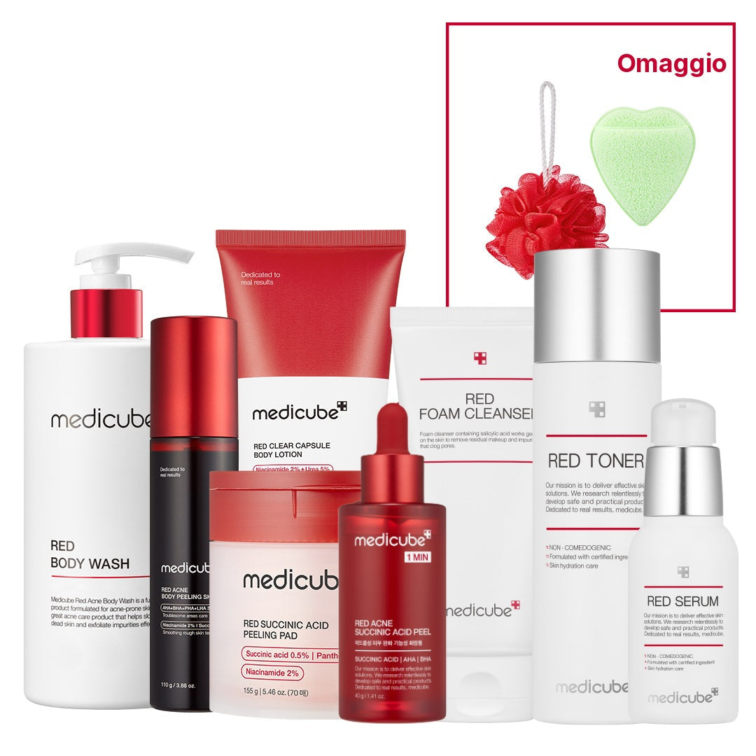 Set Red Line Ultimate viso e corpo