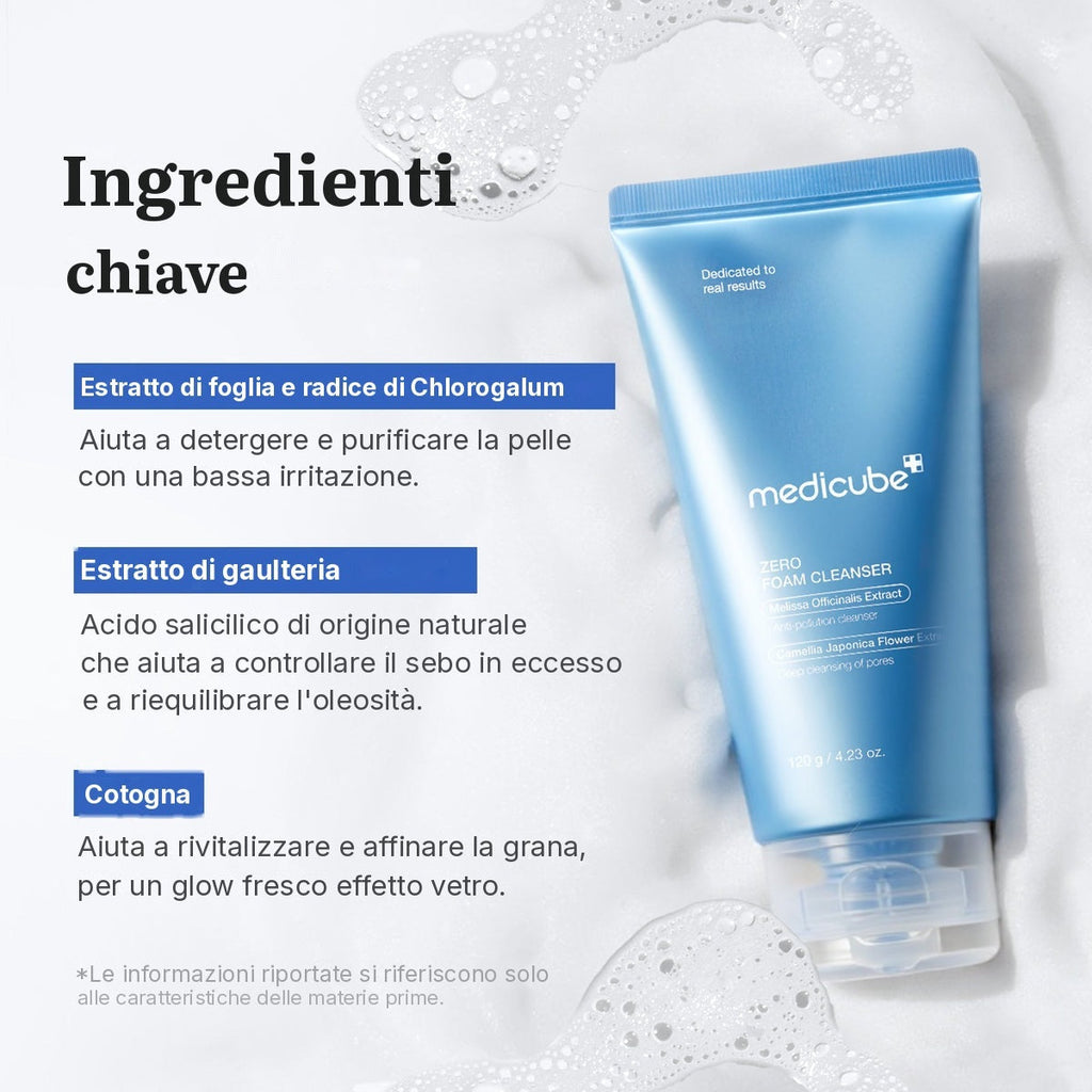 Schiuma detergente Zero