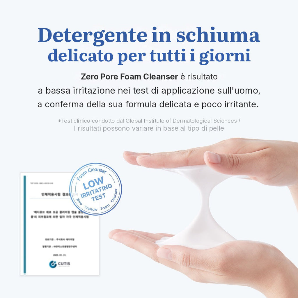 Schiuma detergente Zero