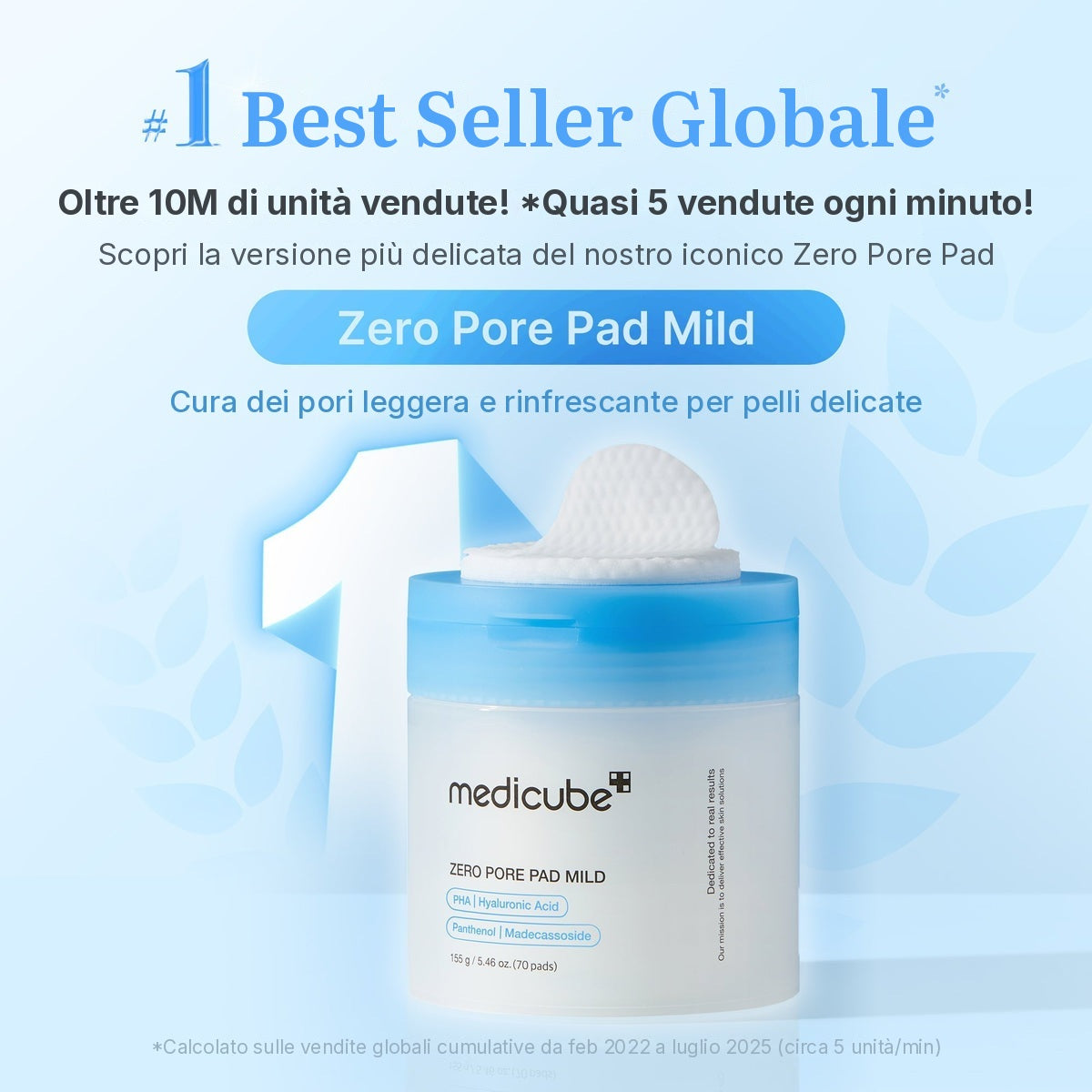 Dischetti Zero Pore Madecassoside (delicati)