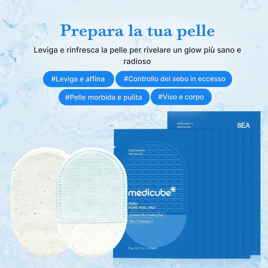 Dischetti peeling Zero Pore (8 pz)